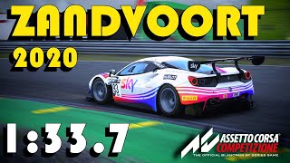 ZANDVOORT HOTLAP  Season 2020  1337  Ferrari 488 GT3 EVO  Assetto Corsa Competizione [upl. by Kelwin669]