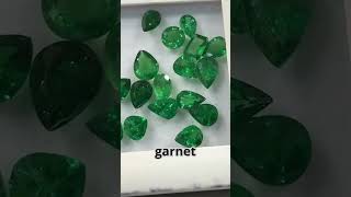 Tsavorite Garnet The Stunning Green Gemstone with Intense Brilliance naturalgemstonegarnetstone [upl. by Ahsinyd]