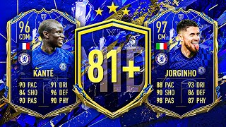 2 TOTYS IN 1 PACK 😱 81 x11 MIDFIELDER PACKS amp PRIME PACKS  FIFA 22 Ultimate Team [upl. by Filomena]