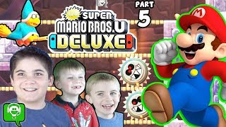 Super Mario U Deluxe Part 5 HobbyFamilyGaming [upl. by Lanna]