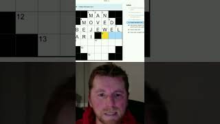 SQUINTING TO FINISH THE BIGGER SATURDAY GRID  NYT Mini Crossword for November 23 shorts nytmini [upl. by Yhtac]