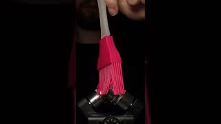 Mic Brushing ASMR  Silicone brush [upl. by Blanca]