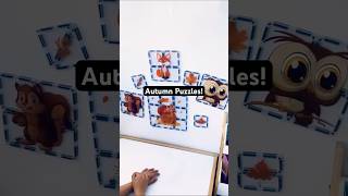 Autumn Puzzles with CONNETIX Magnetic Tiles playwithianis [upl. by Dowlen676]