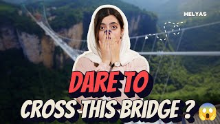 Iran Travel Vlog Walking on Glass – The Scariest Moment of My Trip😱🌉 [upl. by Aubin]