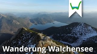 Wandern Walchensee  Wanderung zum Herzogstand am Kochelsee [upl. by Adamis145]