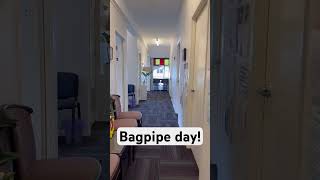 Where you go to practice bagpipes bagpipes vincentmusic westendbrisbane 4101 [upl. by Plume]