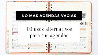 10 usos alternativos para aprovechar tus Agendas [upl. by Carlyle]