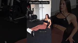 Abs routine exercises for women at home legs abs absworkout shorts viralshorts [upl. by Lihka]