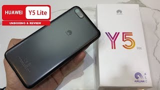 HUAWEI Y5 LITE UNBOXING AND REVIEW [upl. by Yrrehs]