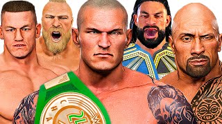 I Put 8 WWE Champions In A Backstage Brawl [upl. by Fu]