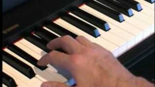 Piano Lessons  How to play Minor Chords Using Black Keys [upl. by Eimyaj]