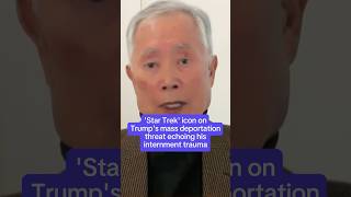 Star Trek icon decries Trumps mass deportations [upl. by Odelet]