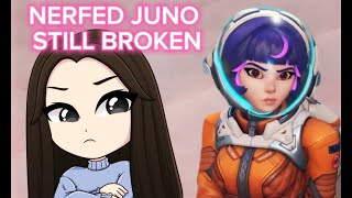 JUNO GAMEPLAY OVERWATCH 2 19k HEALS [upl. by Trescha]