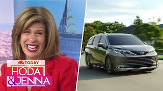 Hoda Kotb unveils the next step in her repotting journey A minivan [upl. by Eevets307]