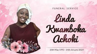 Honoring the Life of Linda Kwamboka Achoki  Delta Media Group  23rd  01 24 [upl. by Aztiray241]