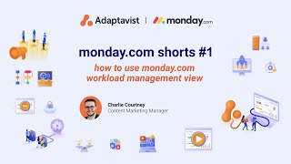 Adaptavist  mondaycom shorts 1  how to use mondaycom workload management [upl. by Yeorgi]