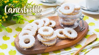 Canestrelli  Ricetta Facile e Veloce Biscotti Fatti in Casa  55Winston55 [upl. by Cogn]