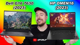 Dell G16 7630 2023 vs HP Omen 16 2023 [upl. by Ybeloc]