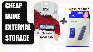 Build Your Own CHEAP and SMALL NVME External Storage [upl. by Neerual]