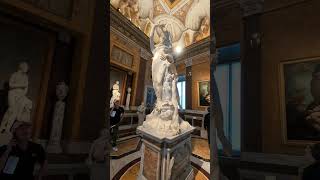 Galleria Borghese Bernini Roma rome travel history arte statue bernini walkingtour shorts [upl. by Leissam840]