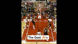 Michael Jordan came out of NOWHERE for that dunk 😳 Put back off the freethrow NBA [upl. by Judi258]