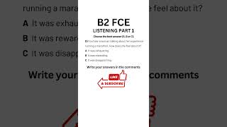 B2 First FCE Listening Practice Test 2024  Part 1 b2firstlisteningtests learningenglish fce [upl. by Vasily679]