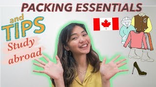 What to Pack  International Student in Canada  GLAIRE CARTAGO [upl. by Anibas78]