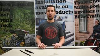 Thule WingBar Evo Demonstration by Racks For Cars [upl. by Iraj712]