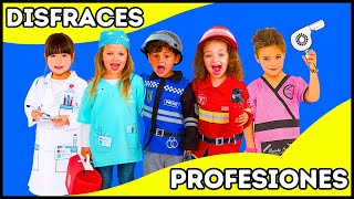 PROFESIONES  DISFRACES DE CARNAVAL para Niños  Mejores Disfraces [upl. by Hsiekal717]