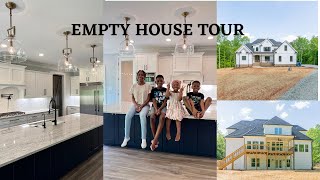 EMPTY House Tour II Fully Custom Home II New Construction Home II [upl. by Eico]