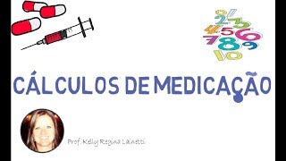 Cálculo de Medicação  Regra de 3 [upl. by Nosidda172]