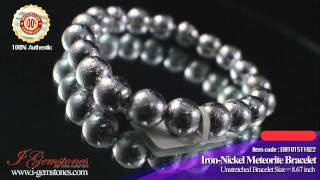 Obtain good luck with IronNickel Meteorite Bracelet [upl. by Osmond]