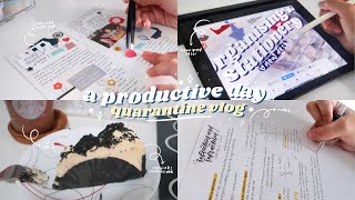 a productive day in my life ☕️💫 quarantine vlog 2 [upl. by Sirk]