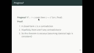 Lecture 10 Classical Logic and Continuations [upl. by Chemar]