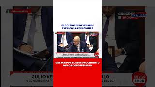 🔴🔵¡El colmo Julio Velarde explicó las funciones del BCR por el desconocimiento de los congresistas [upl. by Anauq]