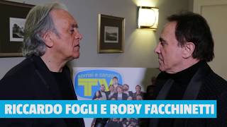 Roby Facchinetti e Riccardo Fogli in redazione a Sorrisi a Sanremo [upl. by Terryn]