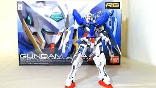 バンダイ RG 1144 GN001 ガンダムエクシア 機動戦士ガンダム00レビュー BANDAI RG GUNDAM EXIA review [upl. by Aliakam]