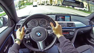 2015 BMW 420d M Sport  POV Test Drive 15 [upl. by Aven]