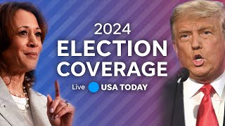 Election Night 2024 live coverage  USA TODAY [upl. by Certie]