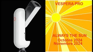 Photographie des taches et facules solaires avec le Vespera Pro Vaonis  oct nov 2024 [upl. by Niwled294]