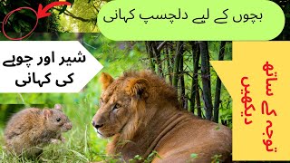 The lion and the mouseurdu story شیر اور چوہا [upl. by Rockwood]