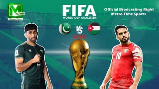 🔴 FIFA World Cup Qualifiers Football Match Live Pakistan Vs Jordan [upl. by Critchfield879]