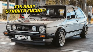 POV DRIVE IN A 300HP S3ENGINED MK2 GOLF GTI [upl. by Noirb]