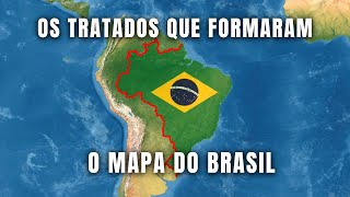 A Formação do Território Brasileiro em Detalhes  COMO FORAM ESTABELECIDAS AS FRONTEIRAS DO BRASIL [upl. by Renrag122]