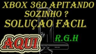 XBOX360 RGH APITANDO SOZINHO FAZENDO BARULHO DE ABRINDO BANDEJA SOZINHOSOLUÇÃO FÁCIL [upl. by Aitetel]