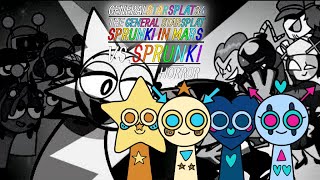 THE GENERAL STARSPLAT SPRUNKI IN MARS VS SPRUNKI HORROR [upl. by Aeel]