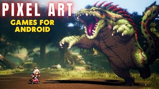 Top 25 Best Pixel Art Games for Android 2023  OfflineOnline [upl. by Opportina]