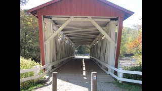 Everett Covered Bridge of Peninsula Ohio [upl. by Regdirb]