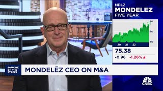 Mondelez CEO We dont want to do acquisitions that we cannot get a very good return on [upl. by Addi584]