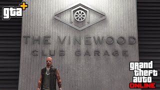 The New 100 Car Vinewood Club Garage in GTA Online [upl. by Isiahi530]